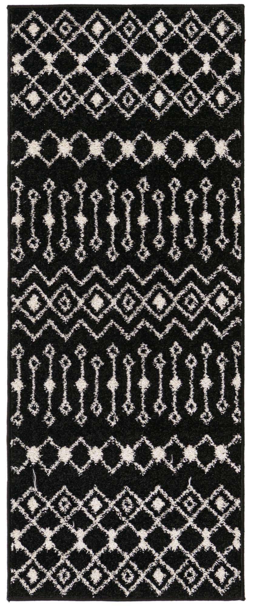 2' x 5' 3 Moroccan Trellis Runner Rug