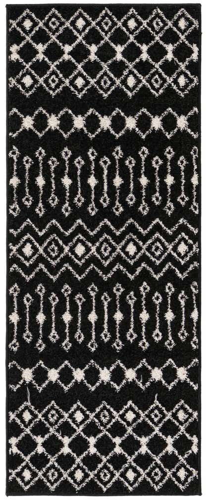 2' x 5' 3 Moroccan Trellis Runner Rug