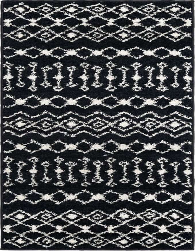 2' x 6' Moroccan Trellis Runner Rug