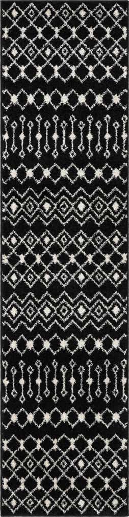 2' x 8' Moroccan Trellis Runner Rug