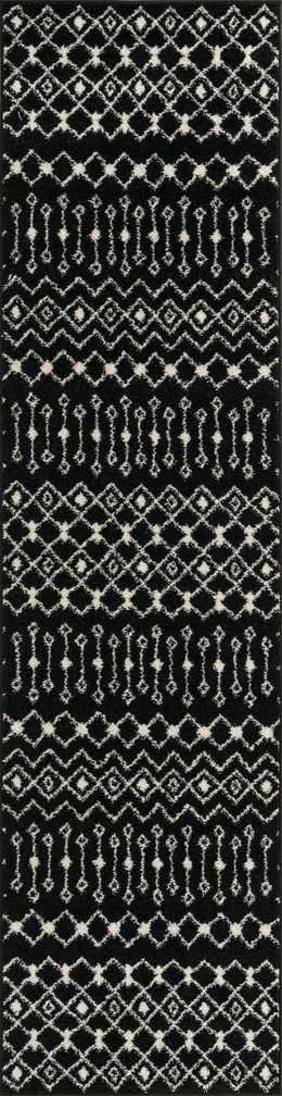 2' 7 x 10' Moroccan Trellis Runner Rug