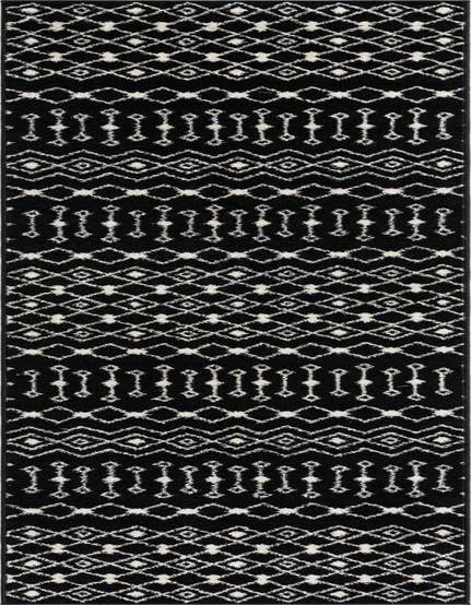 Detail image of 2' 7 x 12' Moroccan Trellis Runner Rug