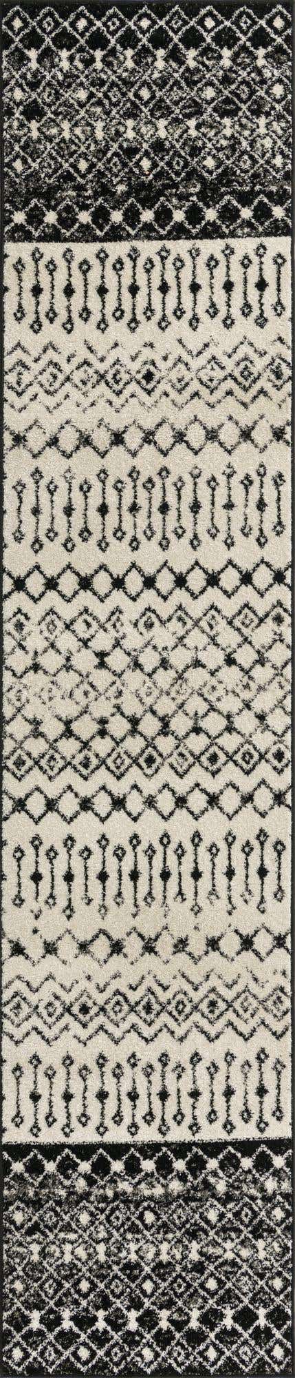 2' 7 x 12' Moroccan Trellis Runner Rug
