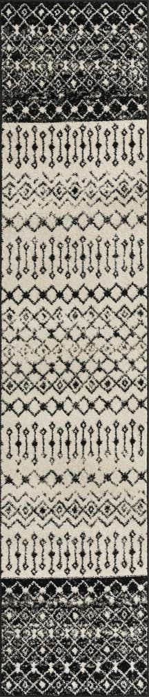 2' 7 x 12' Moroccan Trellis Runner Rug