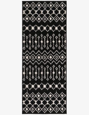 2' x 5' 3 Moroccan Trellis Runner Rug