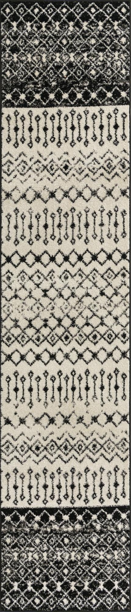 2' 7 x 12' Moroccan Trellis Runner Rug