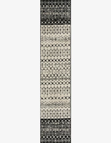 2' 7 x 12' Moroccan Trellis Runner Rug