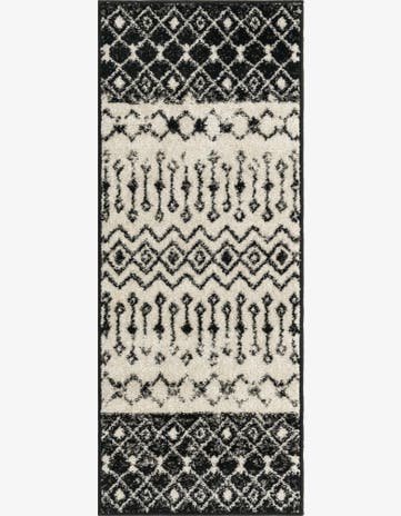 2' x 5' 3 Moroccan Trellis Runner Rug