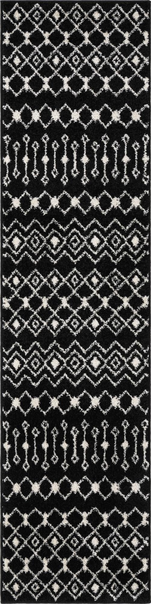2' x 8' Moroccan Trellis Runner Rug