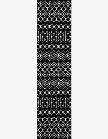 2' x 8' Moroccan Trellis Runner Rug