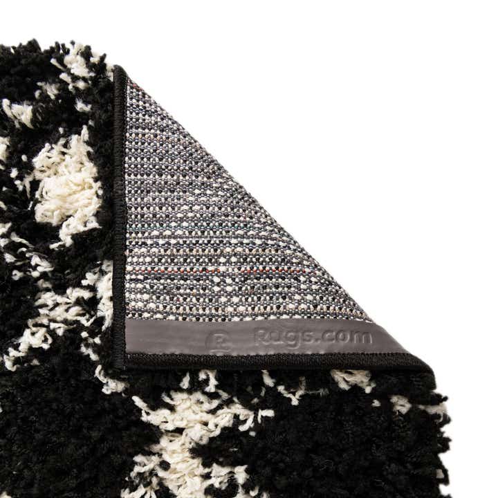 2' 7 x 12' Moroccan Trellis Shag Runner Rug