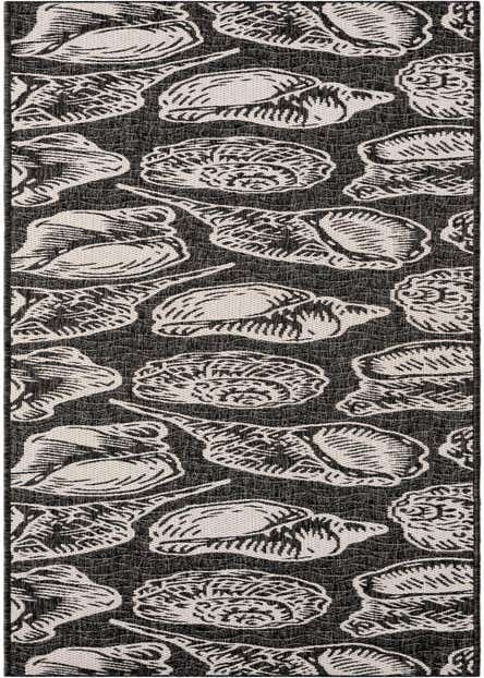 2' 7 x 12' Easy-Clean Coastal Indoor / Outdoor Runner Rug