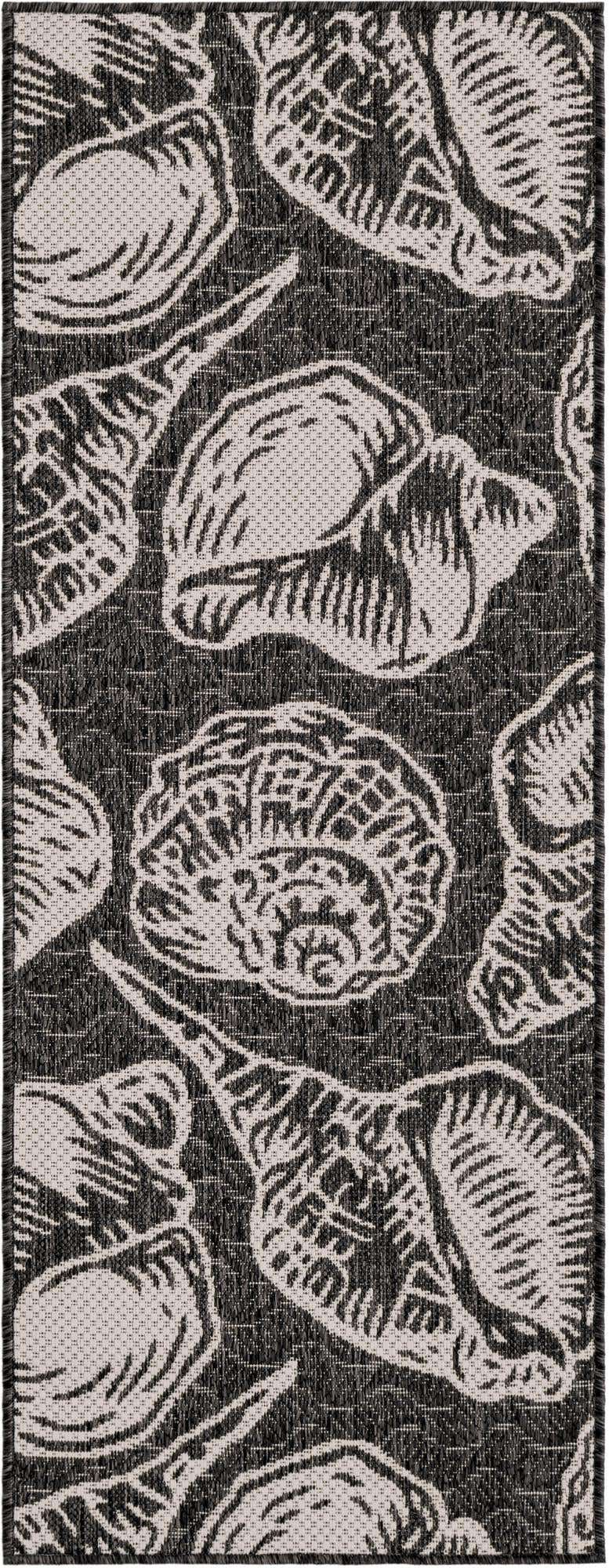 2' x 5' 3 Easy-Clean Coastal Indoor / Outdoor Runner Rug