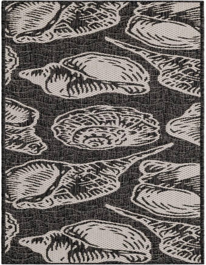 Detail image of 2' x 6' Easy-Clean Coastal Indoor / Outdoor Runner Rug