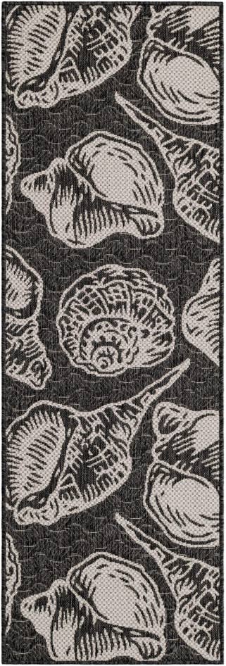 Detail image of 2' x 6' Easy-Clean Coastal Indoor / Outdoor Runner Rug