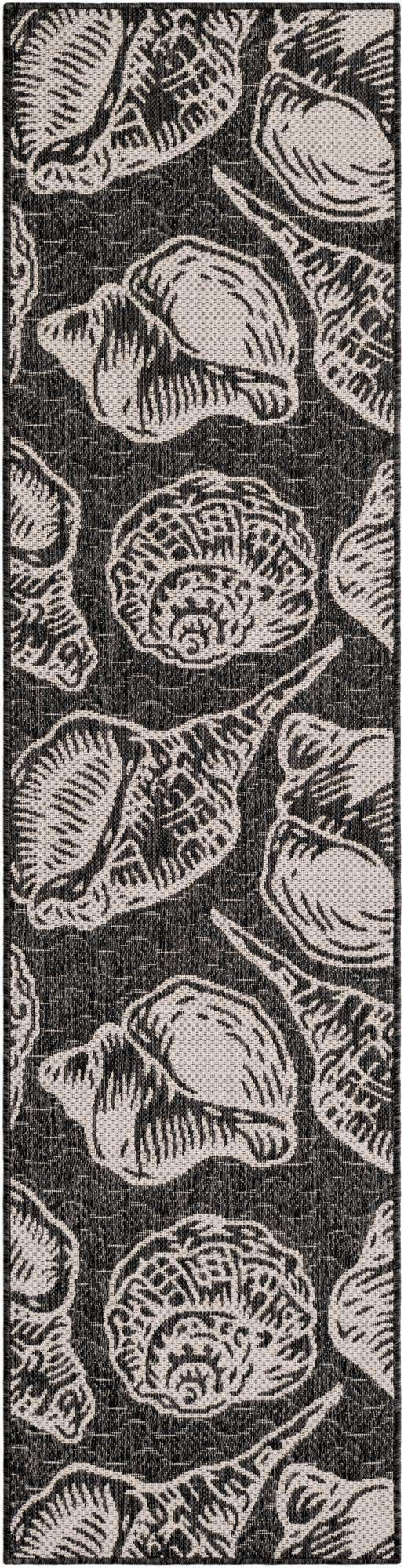 2' x 8' Easy-Clean Coastal Indoor / Outdoor Runner Rug