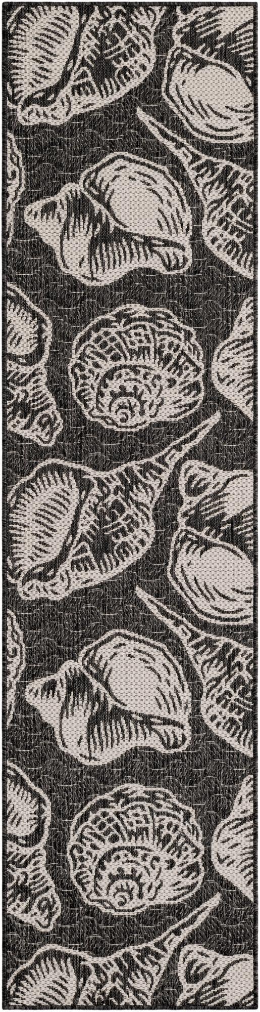 2' x 8'  Washable Coastal Indoor / Outdoor Runner Rug