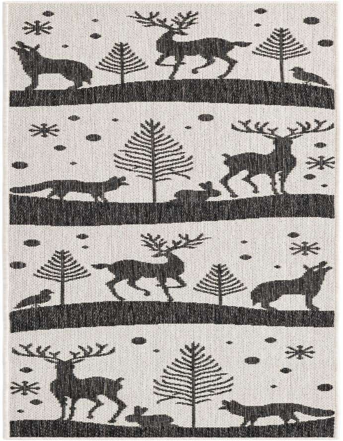 2' x 6' Easy-Clean Holiday Indoor / Outdoor Runner Rug