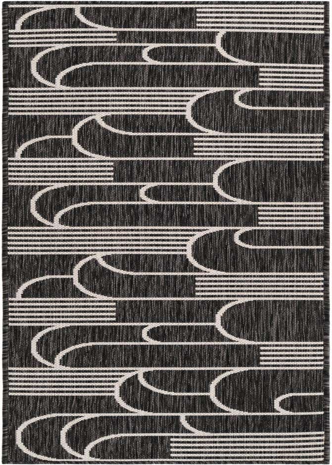 2' x 6' Easy-Clean Modern Indoor / Outdoor Runner Rug