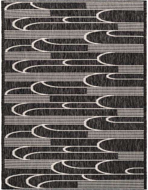 2' x 8' Easy-Clean Modern Indoor / Outdoor Runner Rug