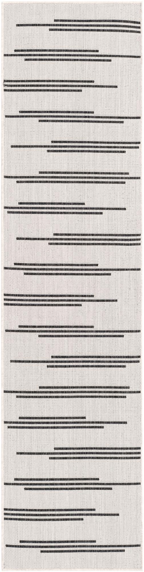 2' x 8' Easy-Clean Modern Indoor / Outdoor Runner Rug