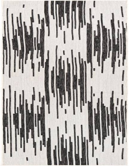 Detail image of 2' 7 x 12' Easy-Clean Modern Indoor / Outdoor Runner Rug