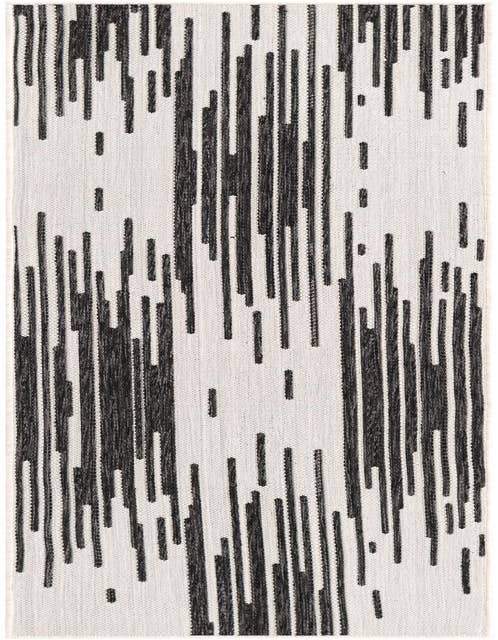 Detail image of 2' x 8' Easy-Clean Modern Indoor / Outdoor Runner Rug