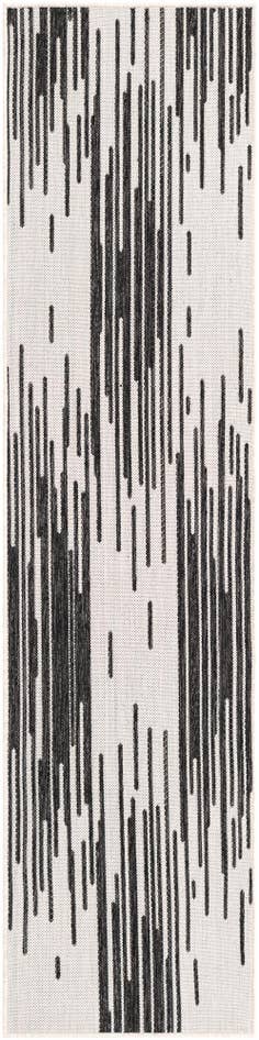 Detail image of 2' x 8' Easy-Clean Modern Indoor / Outdoor Runner Rug