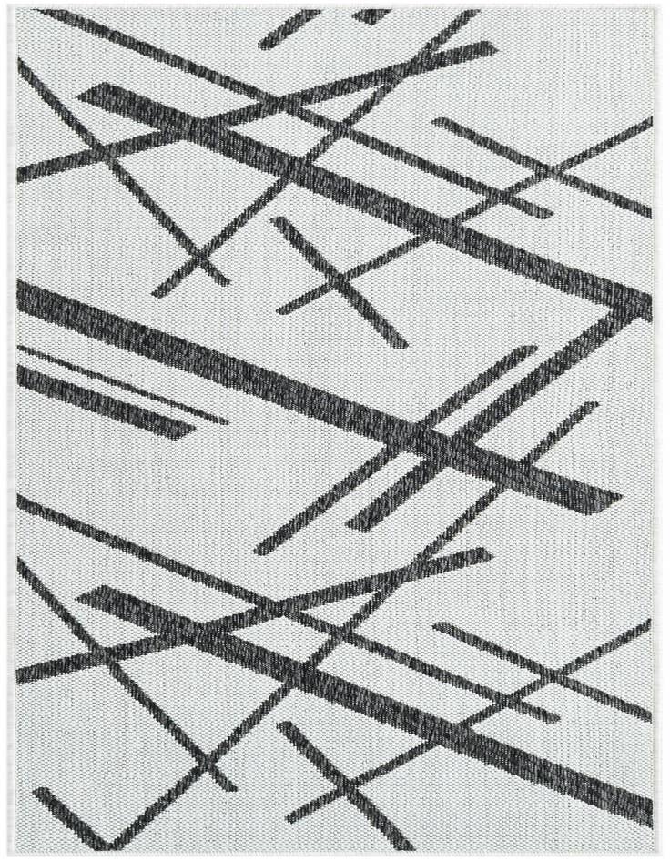 Detail image of 2' x 5' 3 Easy-Clean Modern Indoor / Outdoor Runner Rug