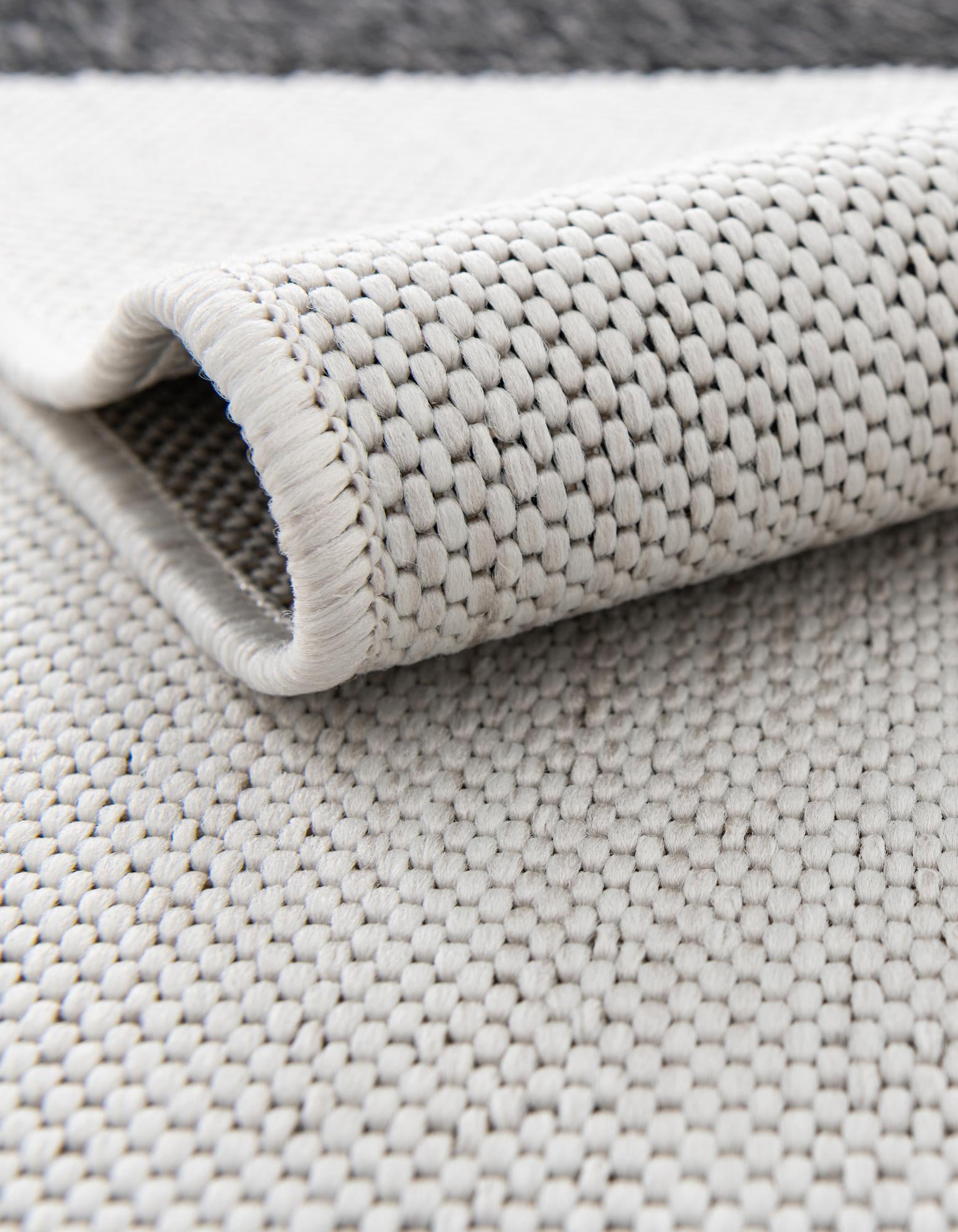 2' 7 x 12' Easy-Clean Modern Indoor / Outdoor Runner Rug