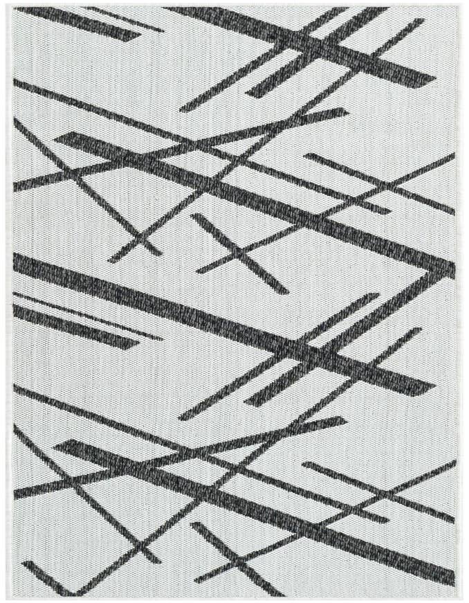 Detail image of 2' x 6' Easy-Clean Modern Indoor / Outdoor Runner Rug