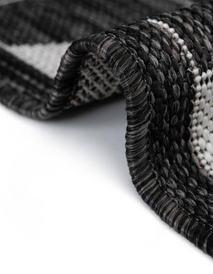 Detail image of 2' x 6'  Washable Modern Indoor / Outdoor Runner Rug