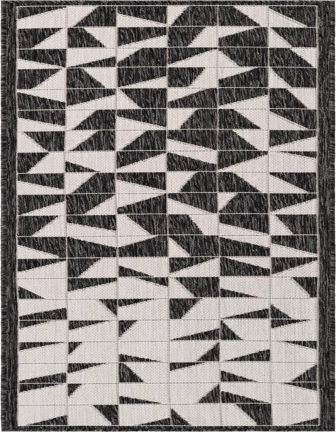 Detail image of 2' x 6' Easy-Clean Modern Indoor / Outdoor Runner Rug