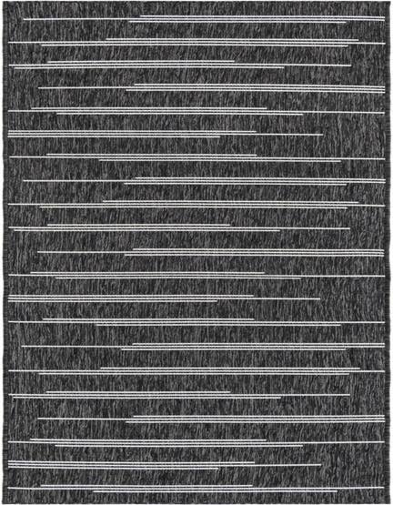 Detail image of 2' 7 x 12' Easy-Clean Modern Indoor / Outdoor Runner Rug