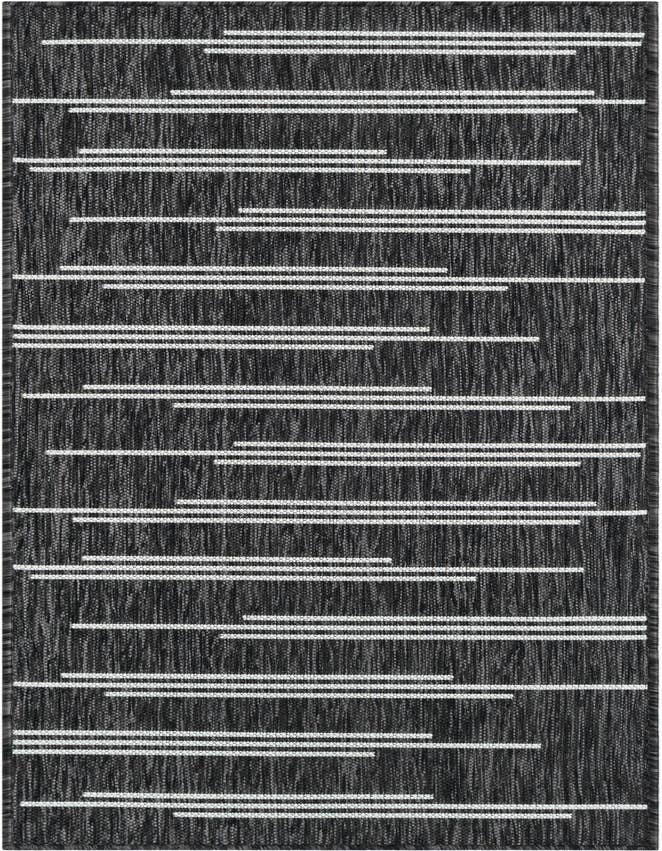 Detail image of 2' x 6' Easy-Clean Modern Indoor / Outdoor Runner Rug