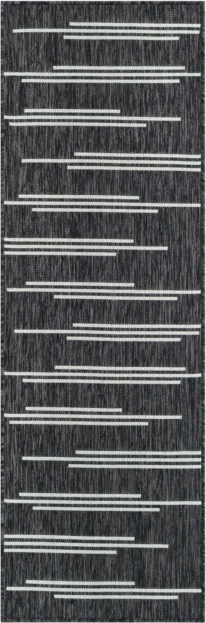 2' x 6' Easy-Clean Modern Indoor / Outdoor Runner Rug