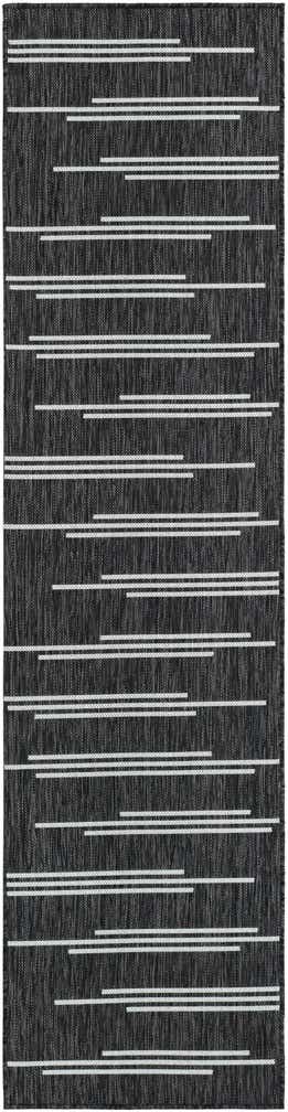 2' x 8' Easy-Clean Modern Indoor / Outdoor Runner Rug