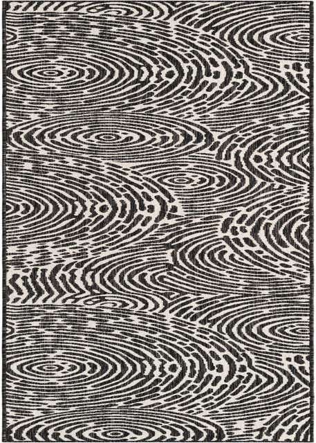 2' 7 x 12' Easy-Clean Modern Indoor / Outdoor Runner Rug
