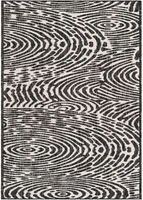2' x 8' Easy-Clean Modern Indoor / Outdoor Runner Rug