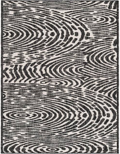 Detail image of 2' x 8' Easy-Clean Modern Indoor / Outdoor Runner Rug