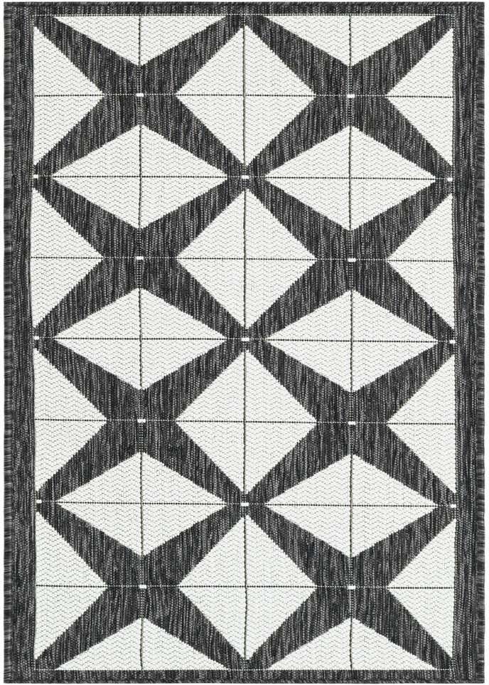 2' x 6' Easy-Clean Modern Indoor / Outdoor Runner Rug