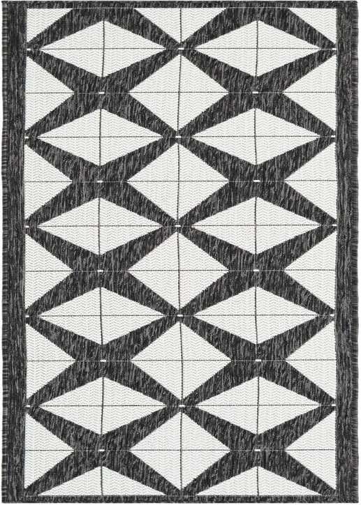 2' x 8' Easy-Clean Modern Indoor / Outdoor Runner Rug