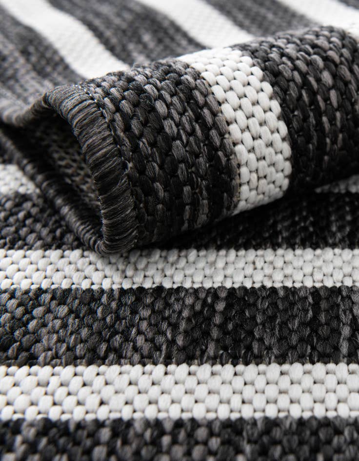 Detail image of 2' x 8' Easy-Clean Modern Indoor / Outdoor Runner Rug