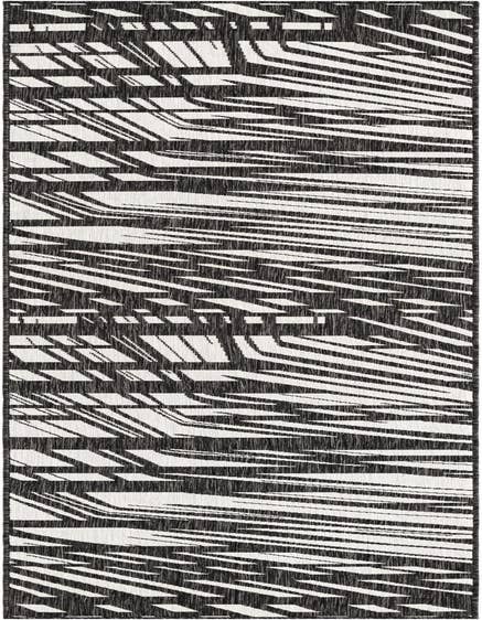 Detail image of 2' 7 x 12' Easy-Clean Modern Indoor / Outdoor Runner Rug