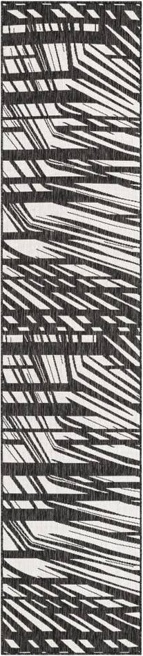 Detail image of 2' 7 x 12' Easy-Clean Modern Indoor / Outdoor Runner Rug