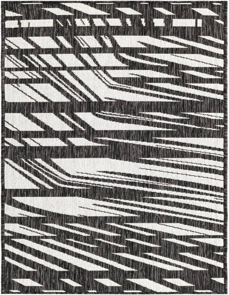 Detail image of 2' x 5' 3 Easy-Clean Modern Indoor / Outdoor Runner Rug