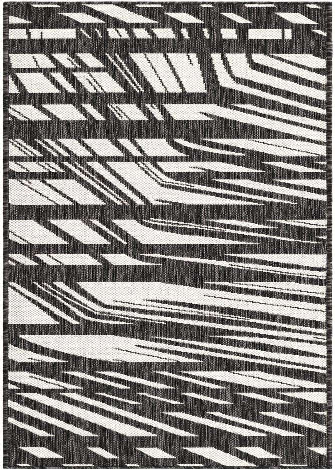 2' x 6' Easy-Clean Modern Indoor / Outdoor Runner Rug