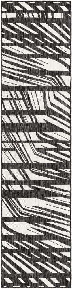 2' x 8' Easy-Clean Modern Indoor / Outdoor Runner Rug