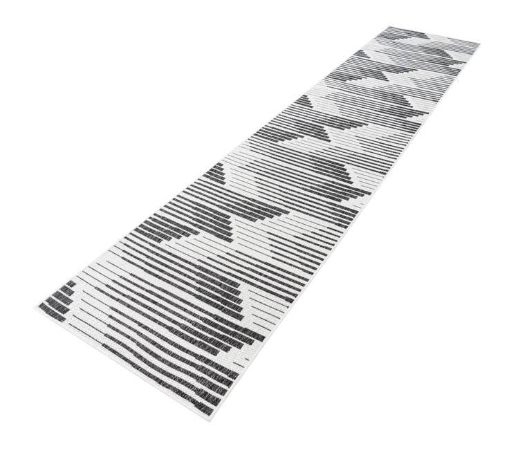Detail image of 2' 7 x 12' Easy-Clean Modern Indoor / Outdoor Runner Rug