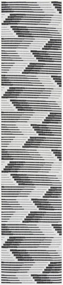 Detail image of 2' 7 x 12' Easy-Clean Modern Indoor / Outdoor Runner Rug
